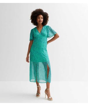  Vestidos para mujer – Vestido camisero con cinturón y  dobladillo con volantes y estampado a rayas (color : azul, talla: S) :  Ropa, Zapatos y Joyería