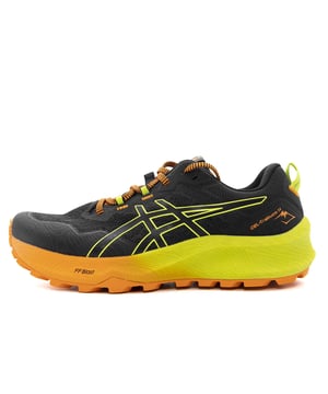  ASICS Zapatillas de running Gel-Trabuco 11 para hombre, Negro  (Black/Neon Lime) : Ropa, Zapatos y Joyería