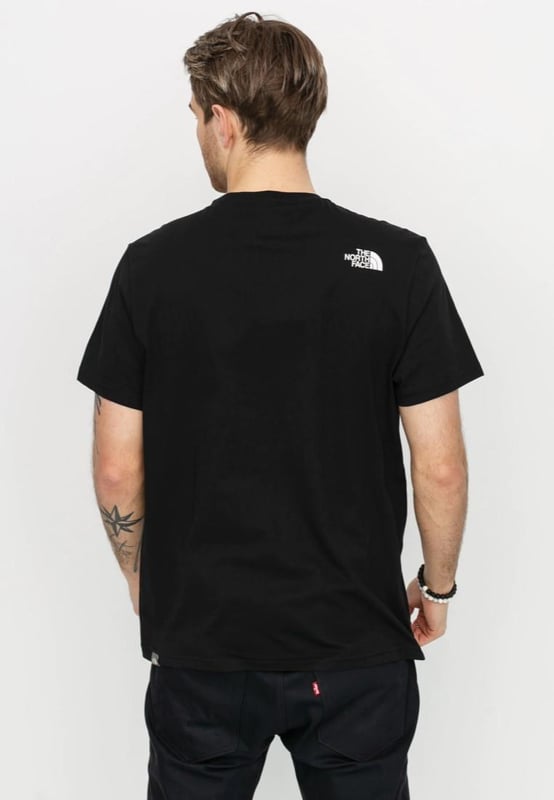 The North Face Hombre SS Simple Dome Camiseta Negra