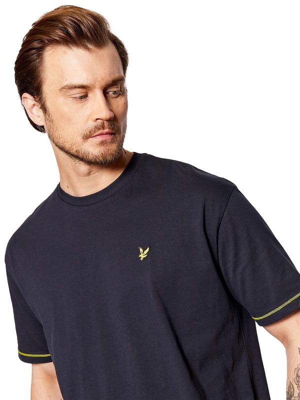 Camiseta Lyle - Scott Azul Marino Hombre