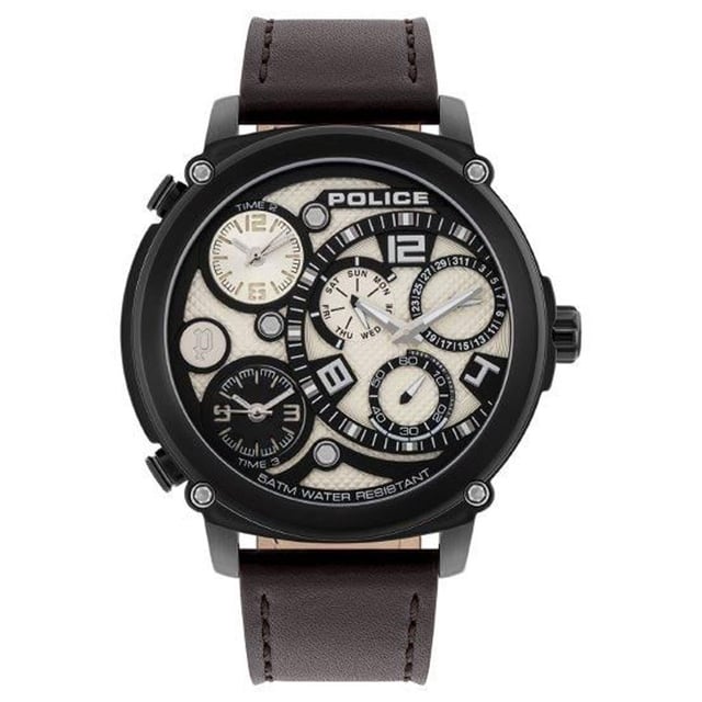 Reloj Hombre Police Negro 